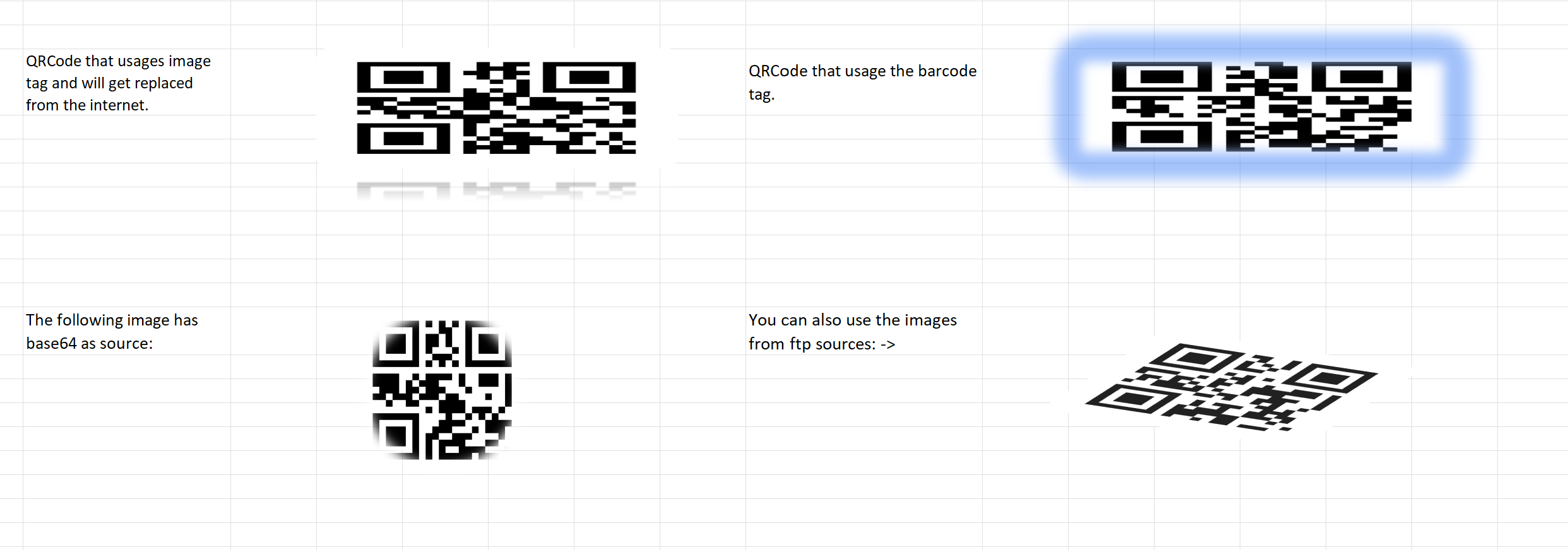 QRCODE image replacing